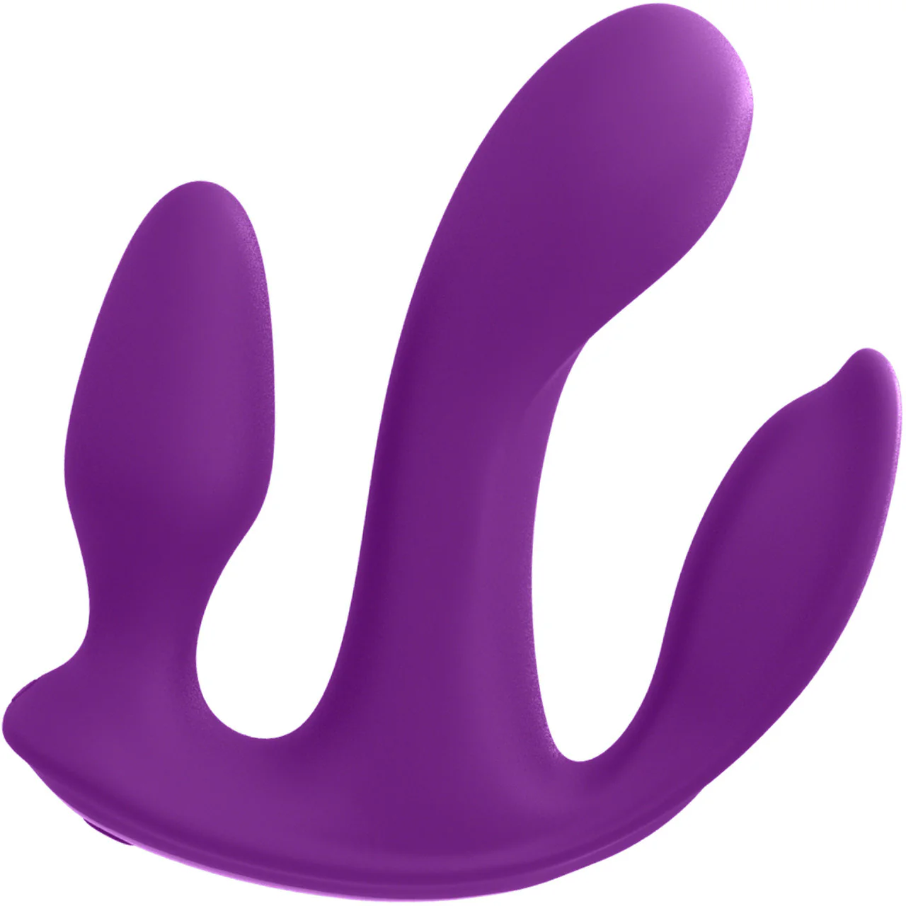 3Some Total Ecstasy Triple Stimulation Rechargeable Remote Controlled Silicone Vibrator - Image 4