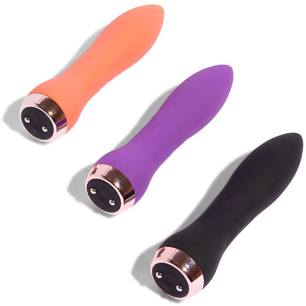 60SX AMP Silicone Rechargeable Powerful Bullet Vibrator By Nu Sensuelle - Coral - Image 2