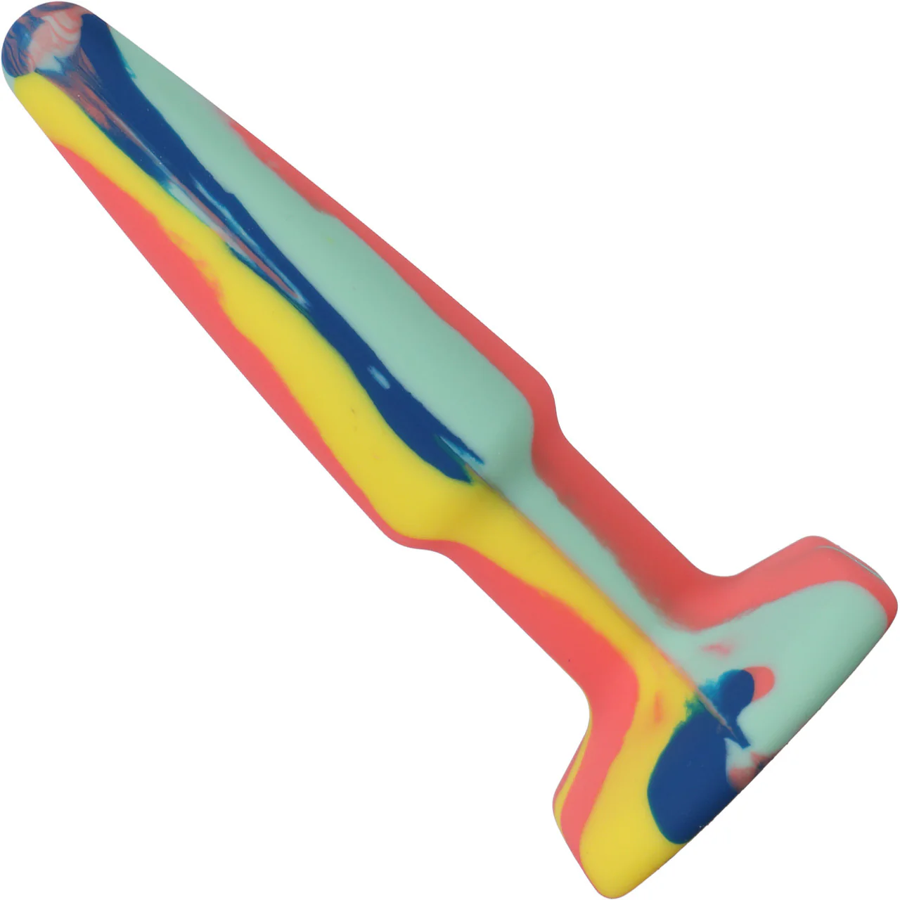 A-Play Groovy Silicone 4" Anal Plug By Doc Johnson - Sunrise - Image 2