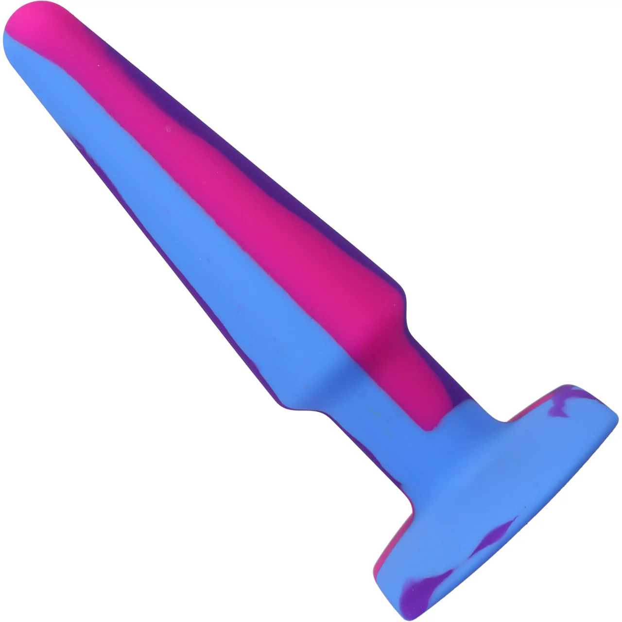 A-Play Groovy Silicone 5" Anal Plug By Doc Johnson - Berry - Image 2