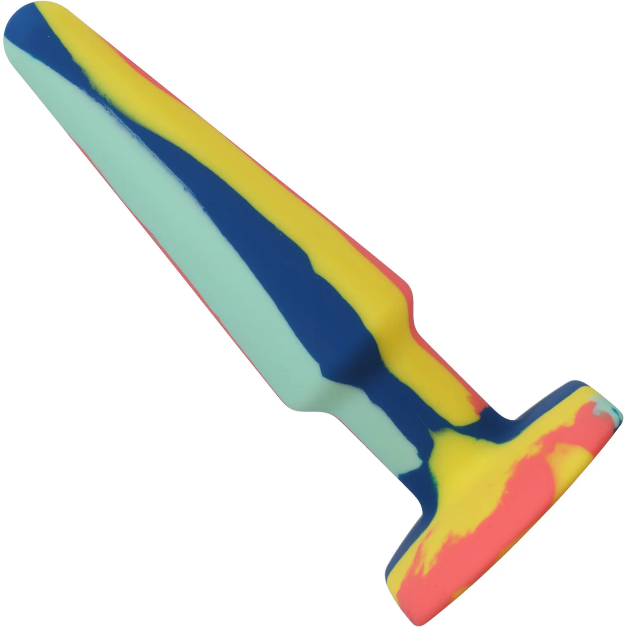 A-Play Groovy Silicone 5" Anal Plug By Doc Johnson - Sunrise - Image 2
