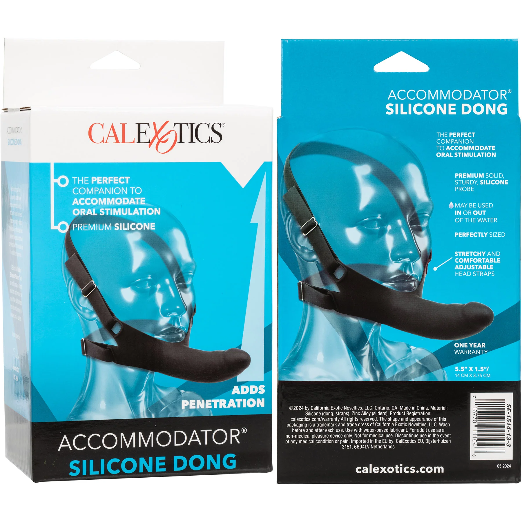 Accommodator Silicone Dong Oral Stimulation Penetrator By CalExotics - Image 17
