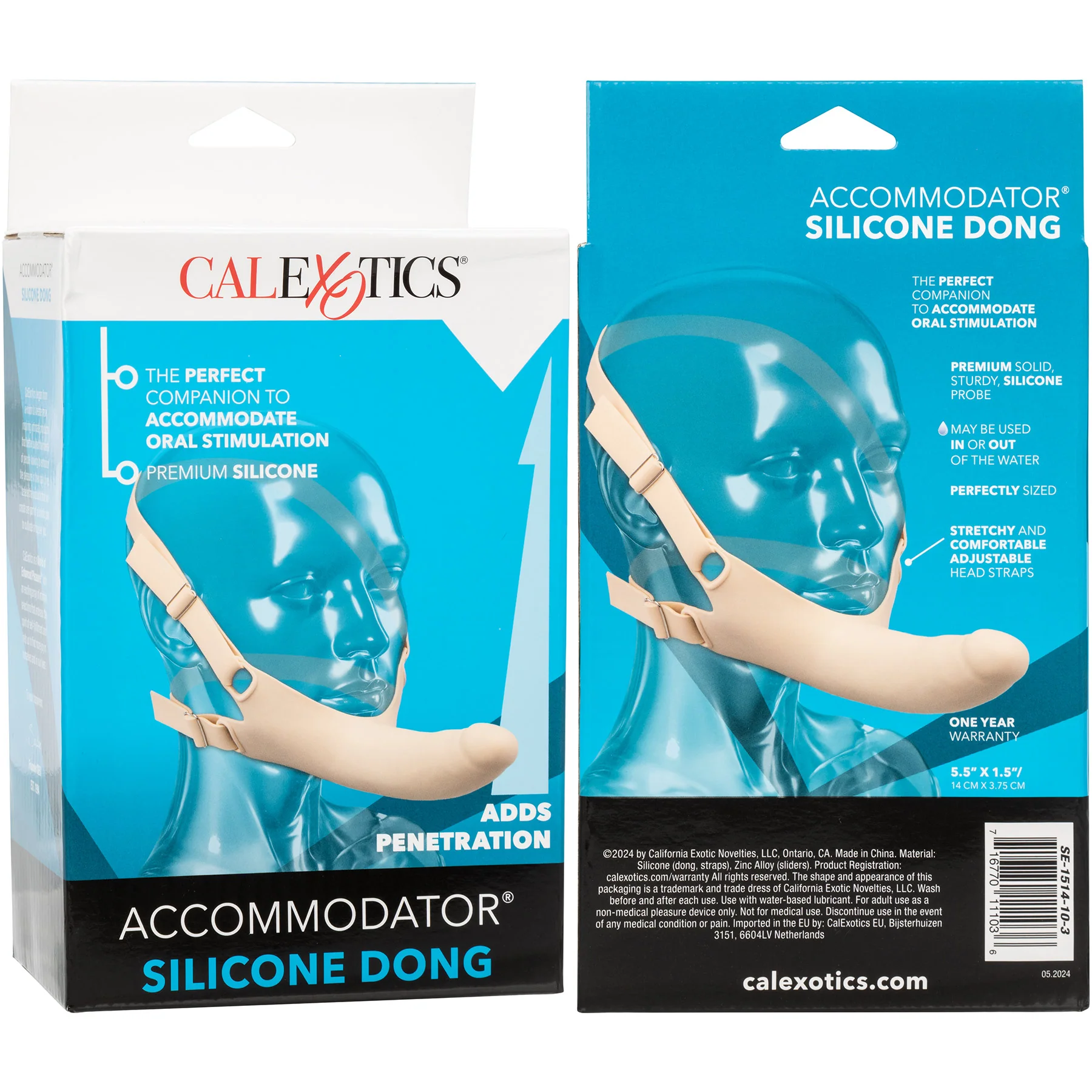 Accommodator Silicone Dong Oral Stimulation Penetrator By CalExotics - Image 9