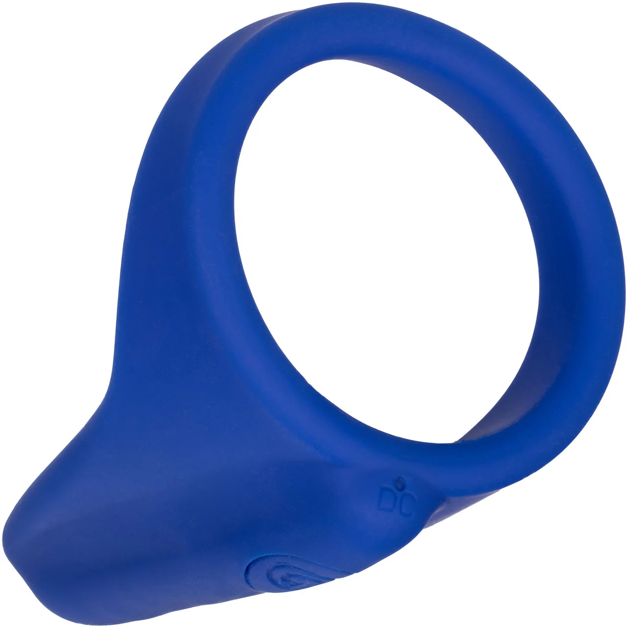 Admiral Liquid Silicone Rechargeable Waterproof Vibrating Perineum Massager & Cock Ring By CalExotics - Blue - Image 8
