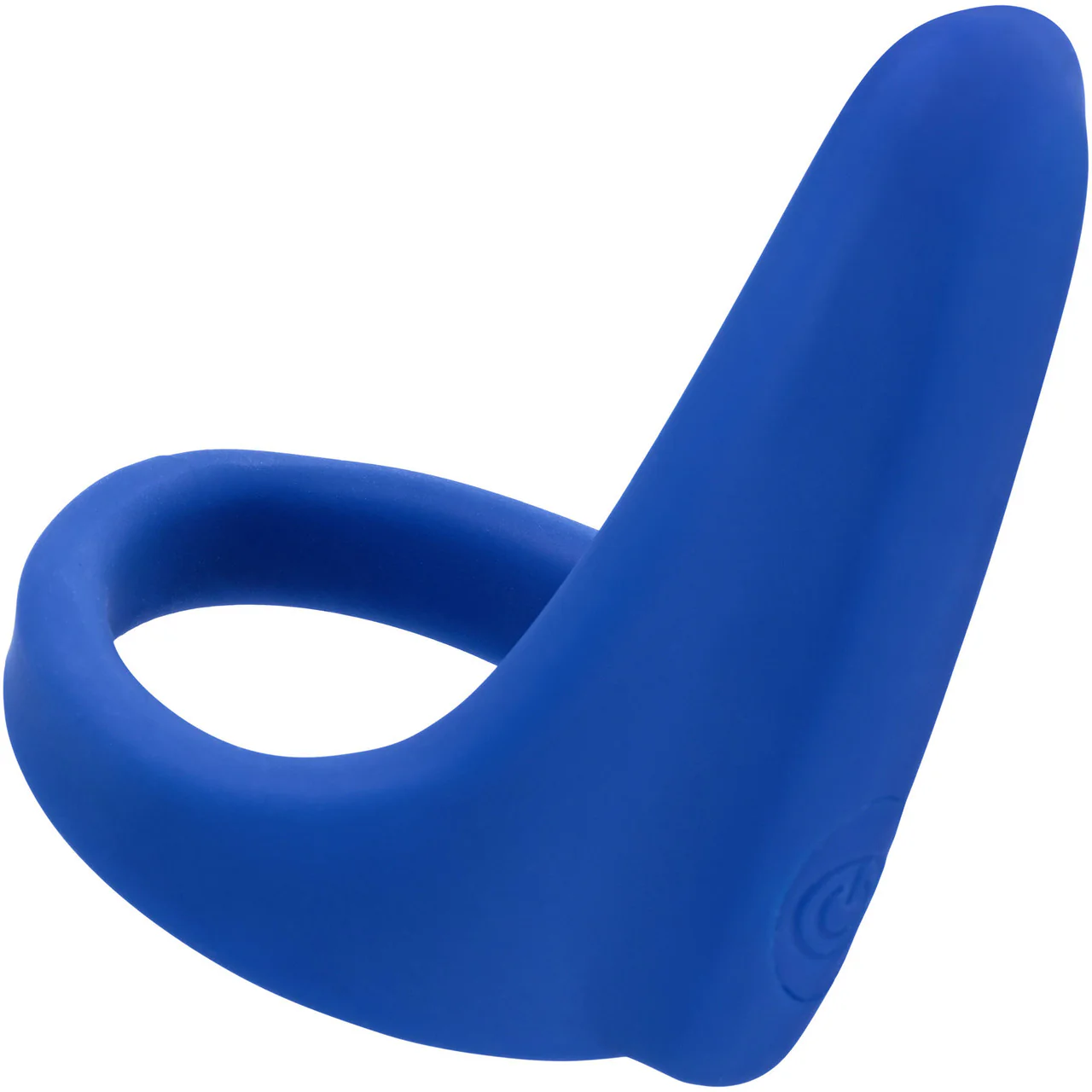 Admiral Liquid Silicone Rechargeable Waterproof Vibrating Perineum Massager & Cock Ring By CalExotics - Blue - Image 9