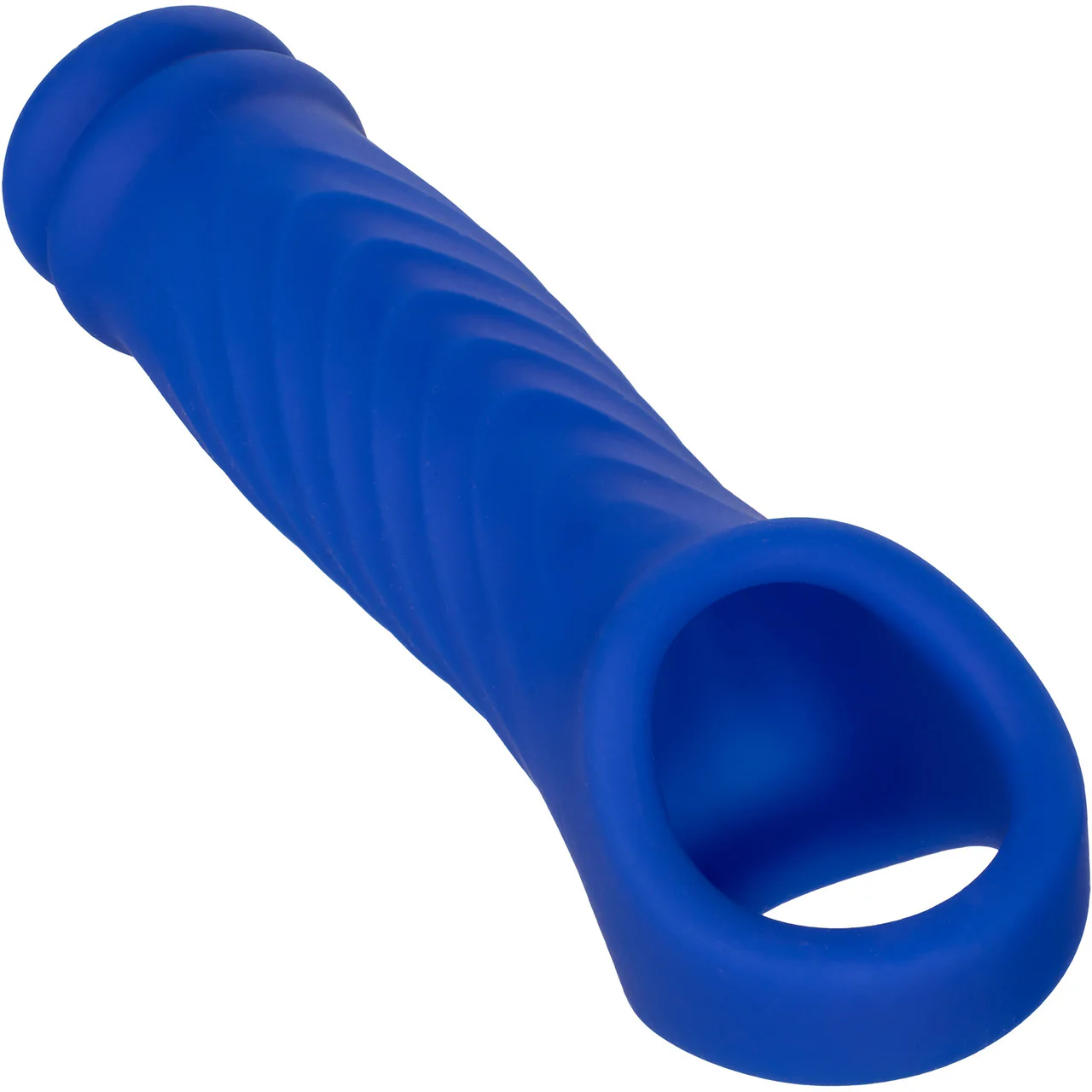 Admiral Liquid Silicone Wave Penis Extension By CalExotics - Blue - Image 3
