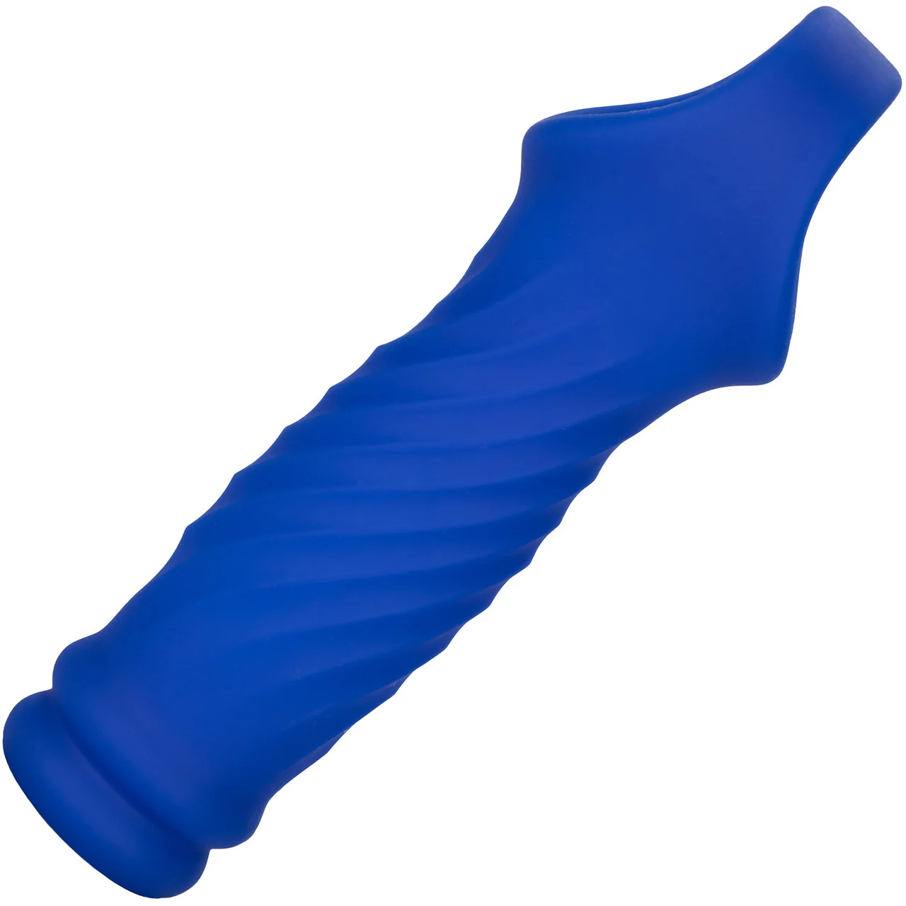 Admiral Liquid Silicone Wave Penis Extension By CalExotics - Blue - Image 4