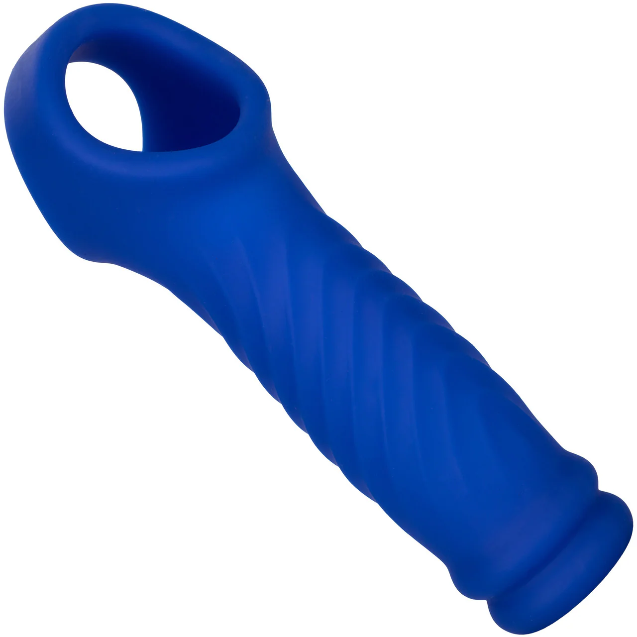 Admiral Liquid Silicone Wave Penis Extension By CalExotics - Blue - Image 5
