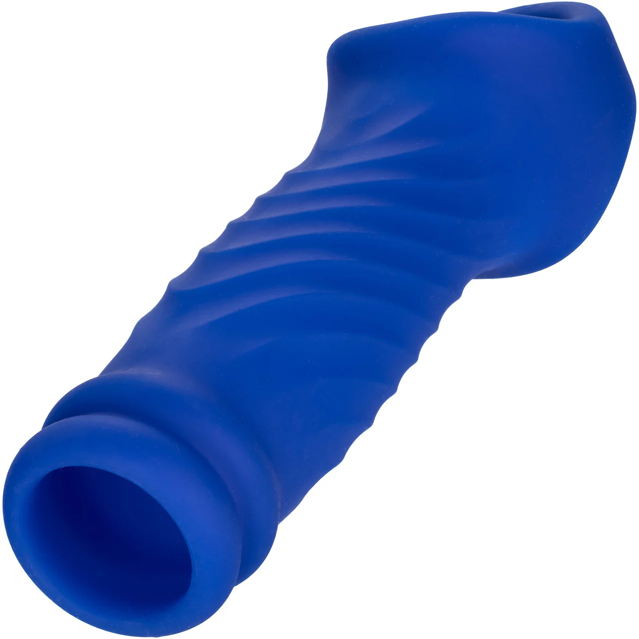 Admiral Liquid Silicone Wave Penis Extension By CalExotics - Blue - Image 7