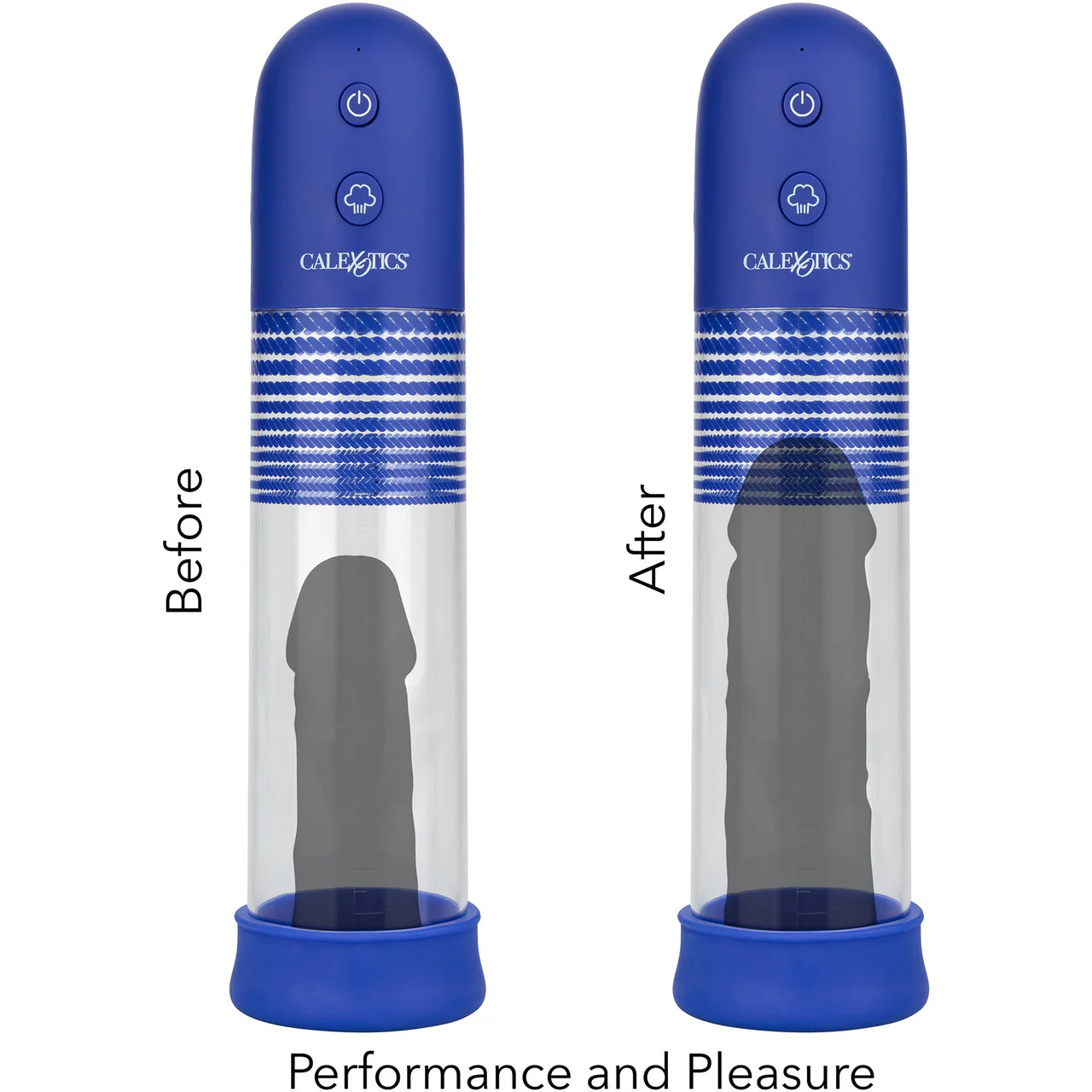 Admiral Rechargeable Rock Hard Penis Pump Kit By CalExotics - Blue - Image 13