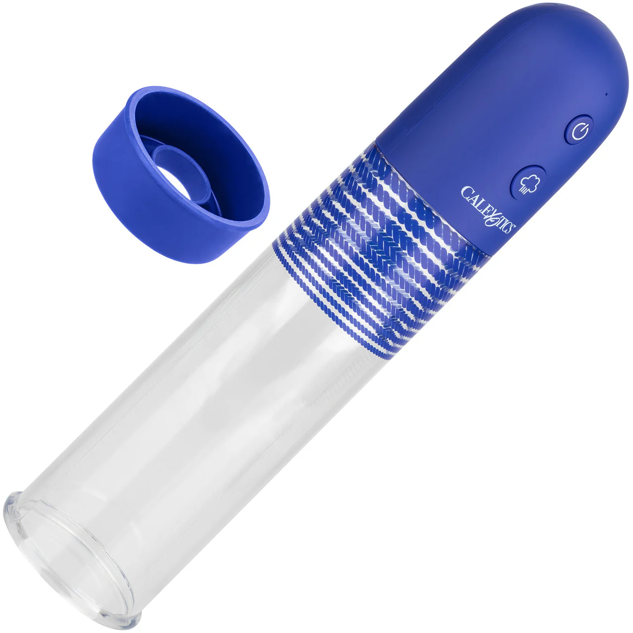 Admiral Rechargeable Rock Hard Penis Pump Kit By CalExotics - Blue - Image 4