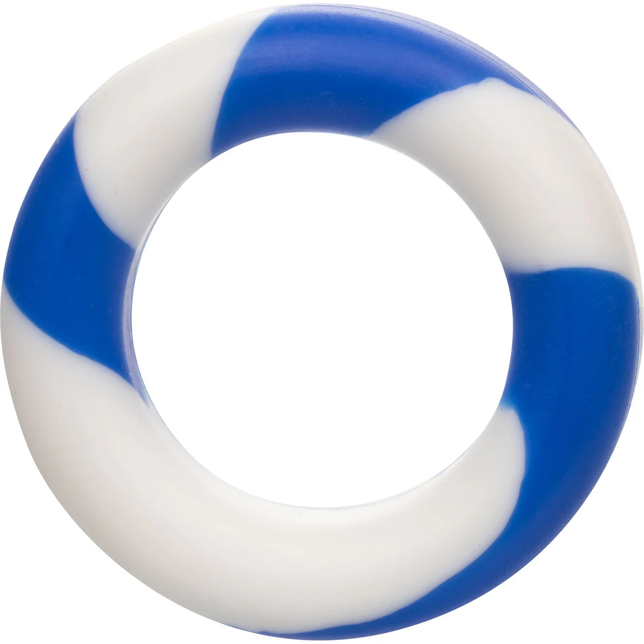 Admiral Silicone 2-Piece Stretchy Cock Ring Set - Blue & White - Image 8