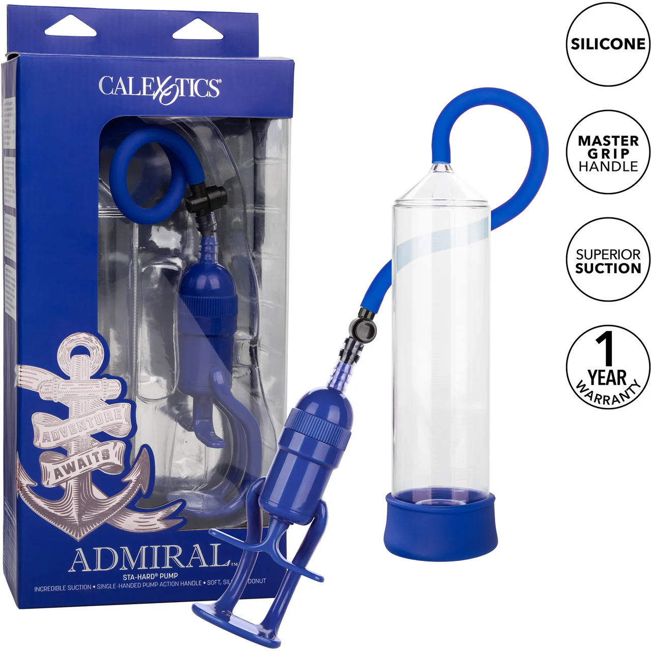 Admiral Sta-Hard Penis Pump By CalExotics - Image 6