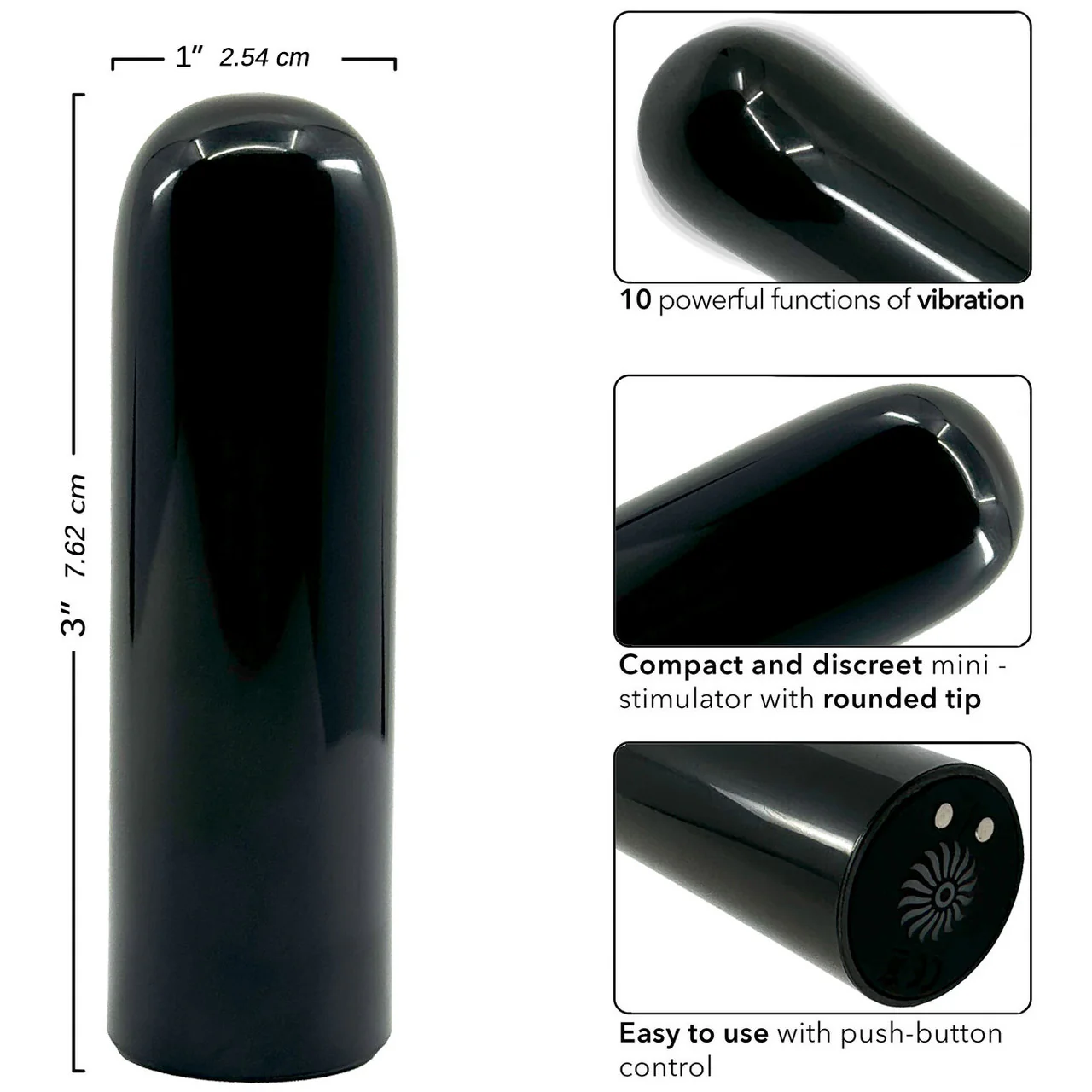 Aeronaut Powerful Rechargeable Waterproof Mini Vibrator By Vibeology - Image 7
