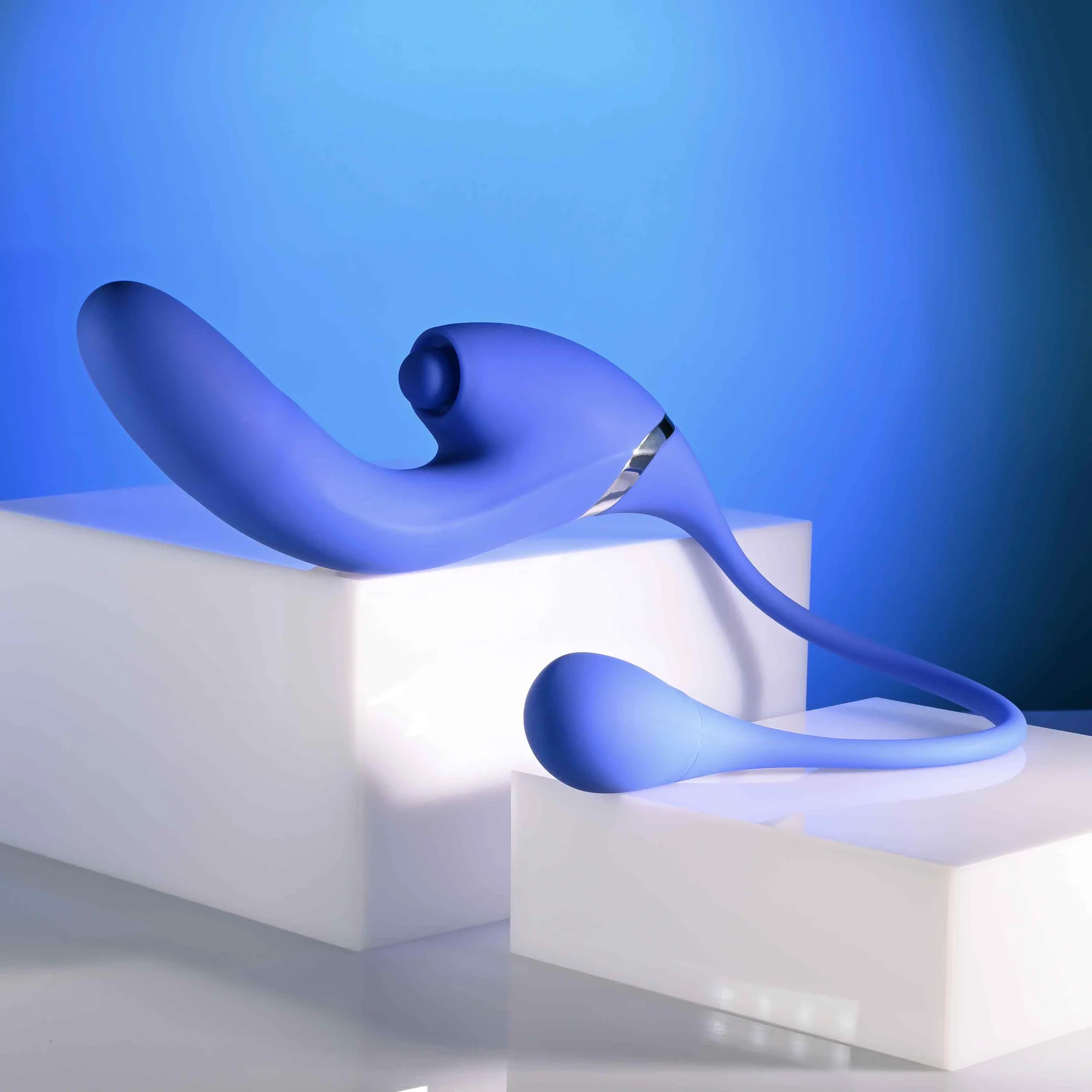 All In Rechargeable Silicone Triple Stimulation Vibrator By Evolved Novelties - Image 8