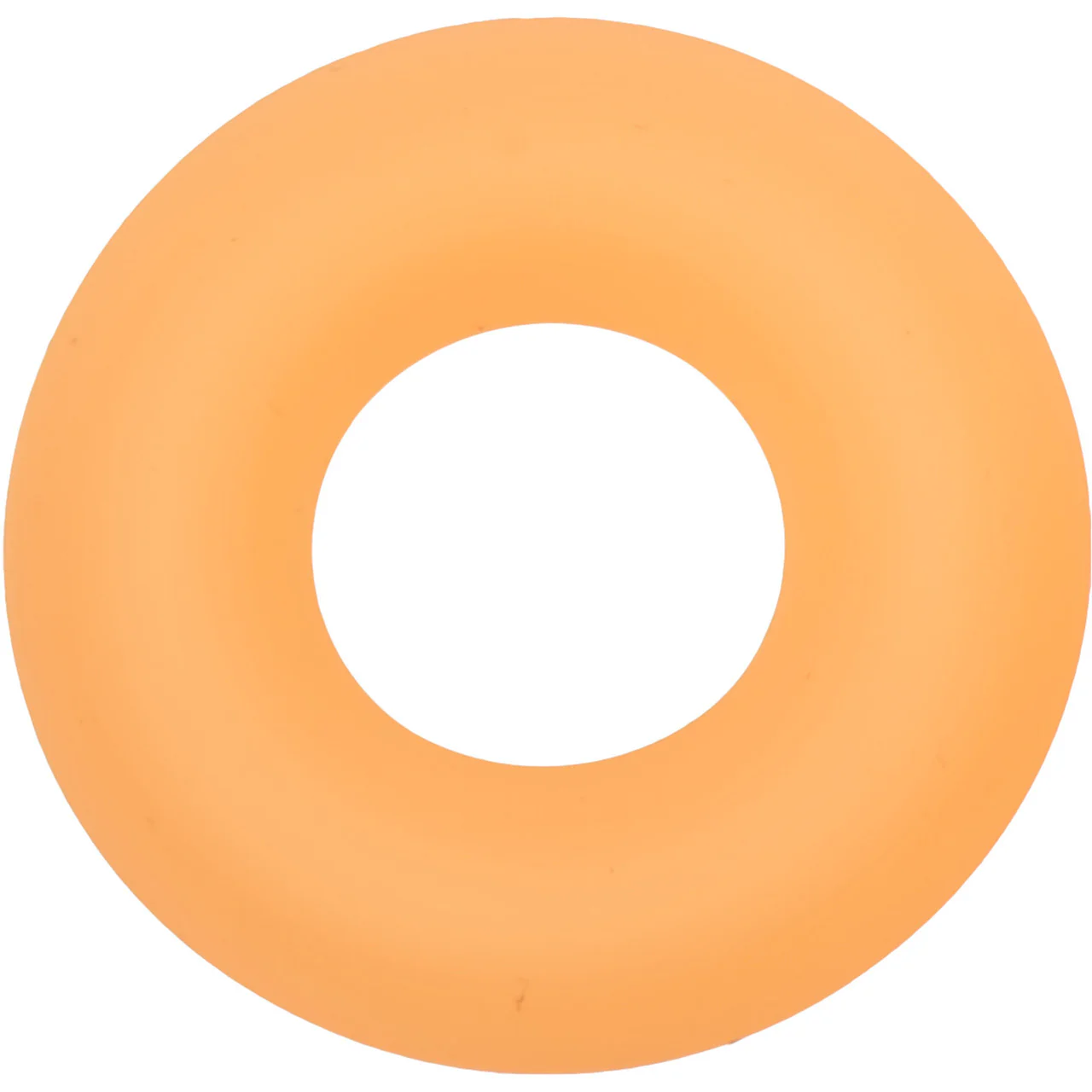 Alpha Glow In The Dark Liquid Silicone Prolong Medium Cock Ring By CalExotics - Orange