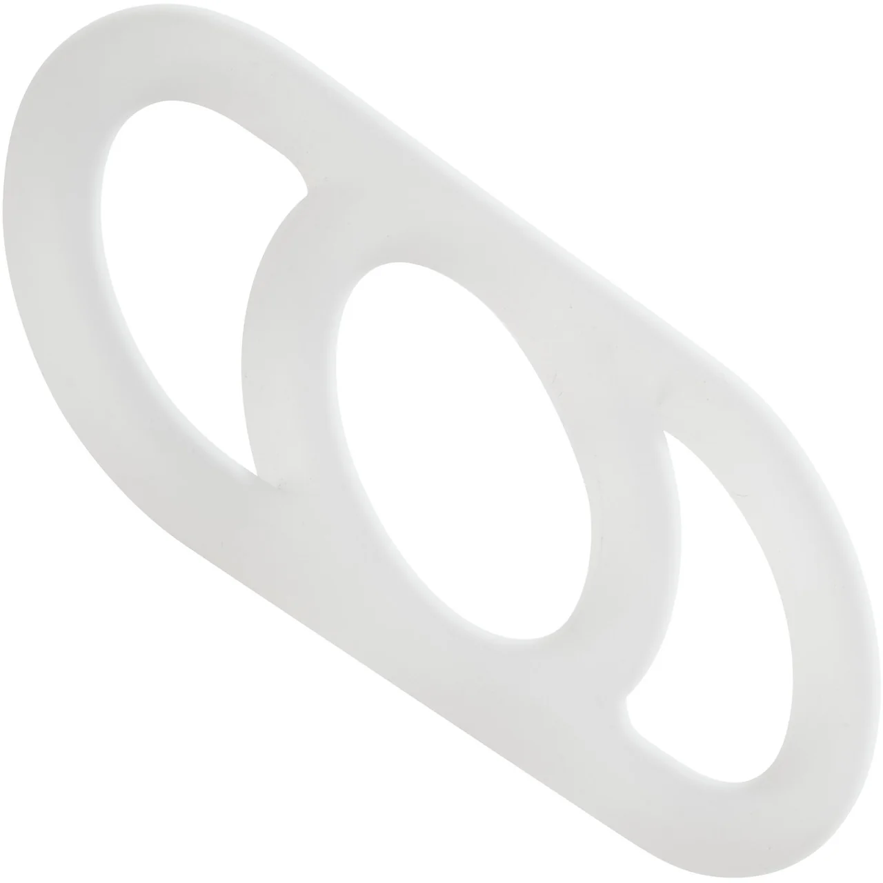 Alpha Liquid Silicone Commander Cock Ring By CalExotics - Natural - Image 3