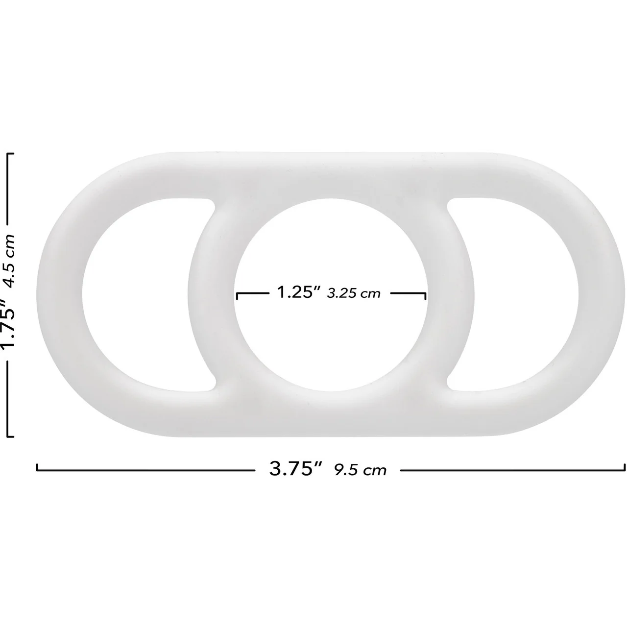 Alpha Liquid Silicone Commander Cock Ring By CalExotics - Natural - Image 6