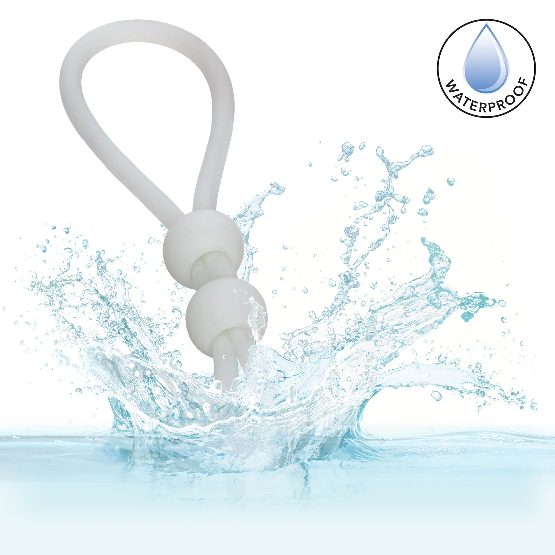 Alpha Liquid Silicone Dual Lasso Cock Ring - Image 10