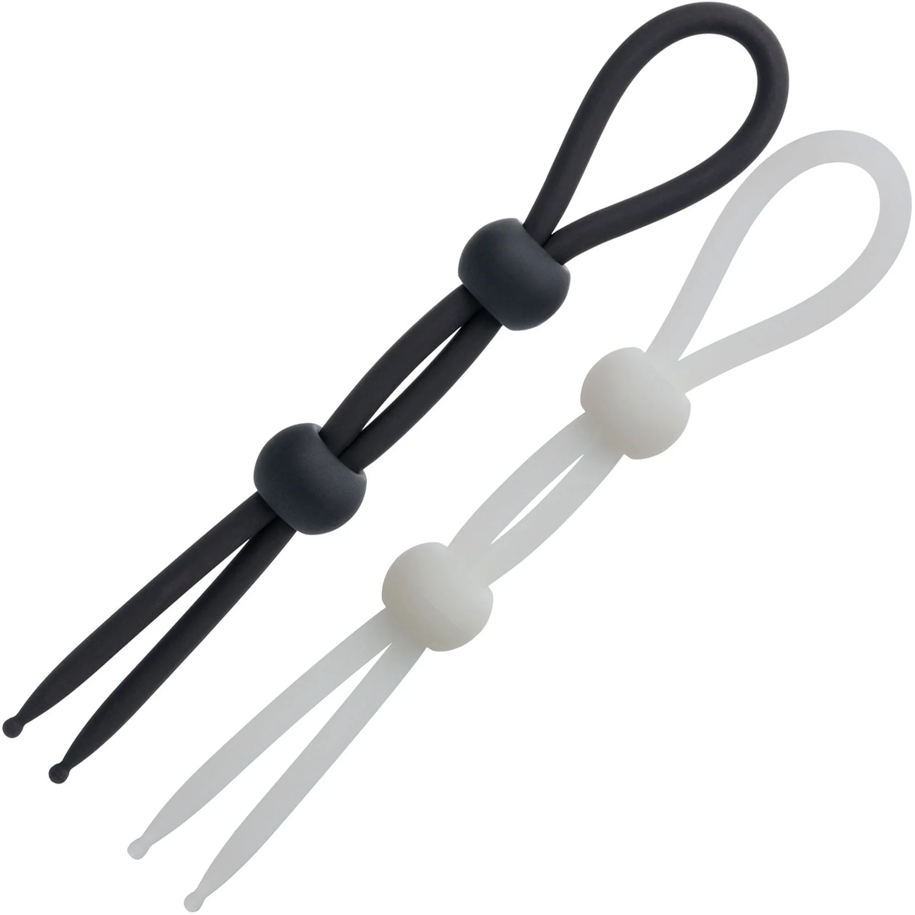 Alpha Liquid Silicone Dual Lasso Cock Ring - Image 14