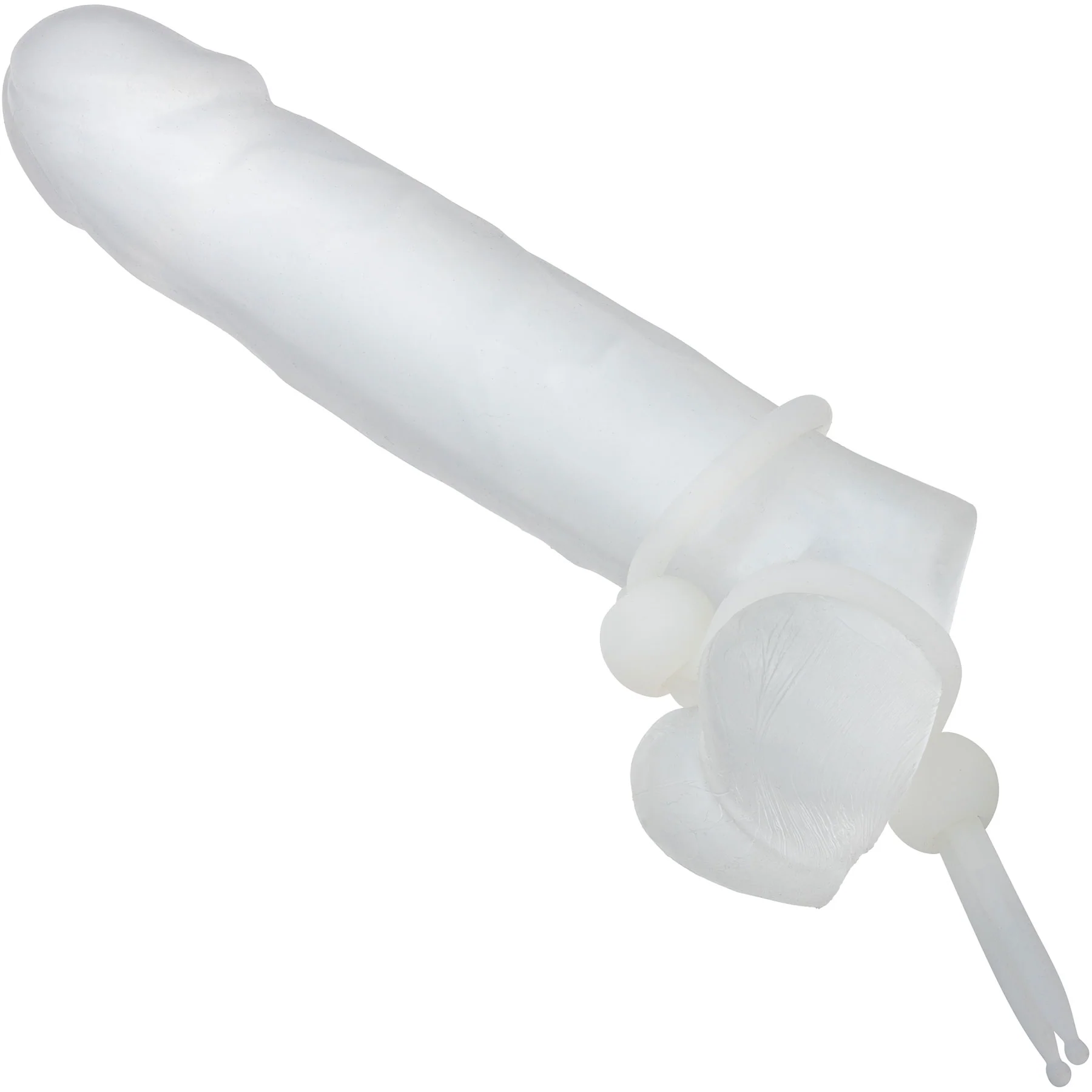Alpha Liquid Silicone Dual Lasso Cock Ring - Image 8