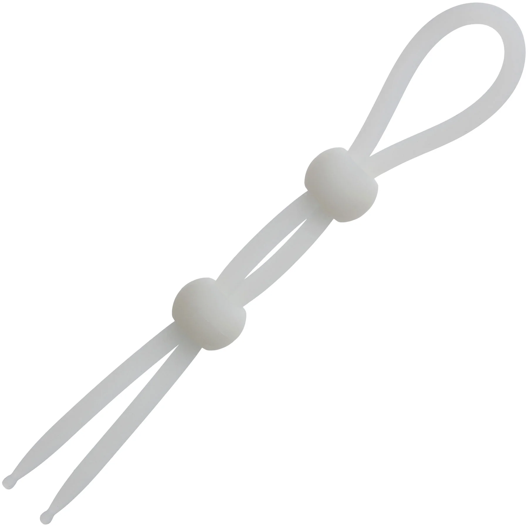 Alpha Liquid Silicone Dual Lasso Cock Ring - Image 9