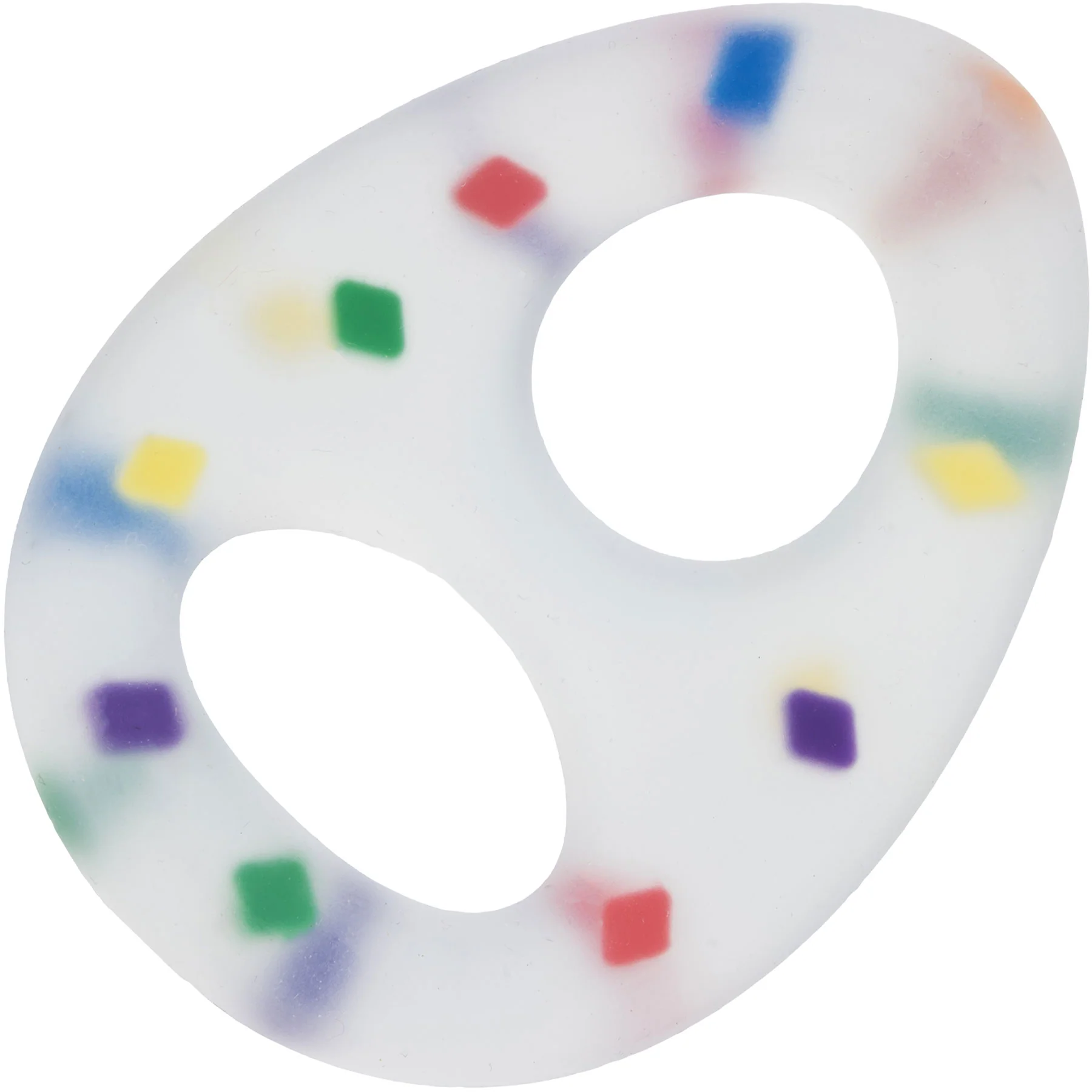 Alpha Liquid Silicone Dual Party Cock Ring - Image 3