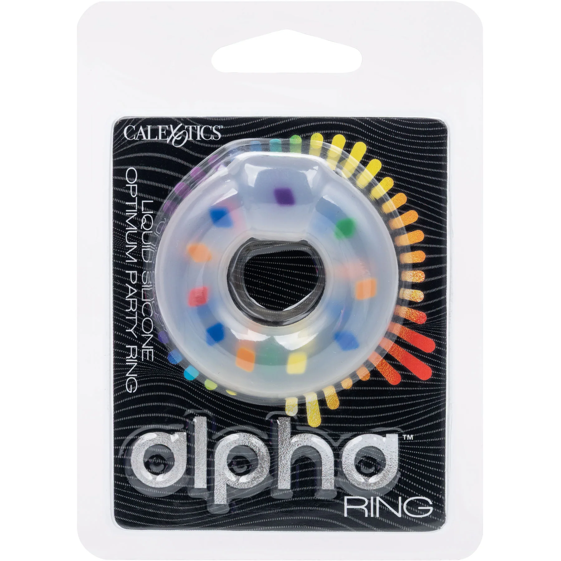 Alpha Liquid Silicone Optimum Party Cock Ring - Image 5