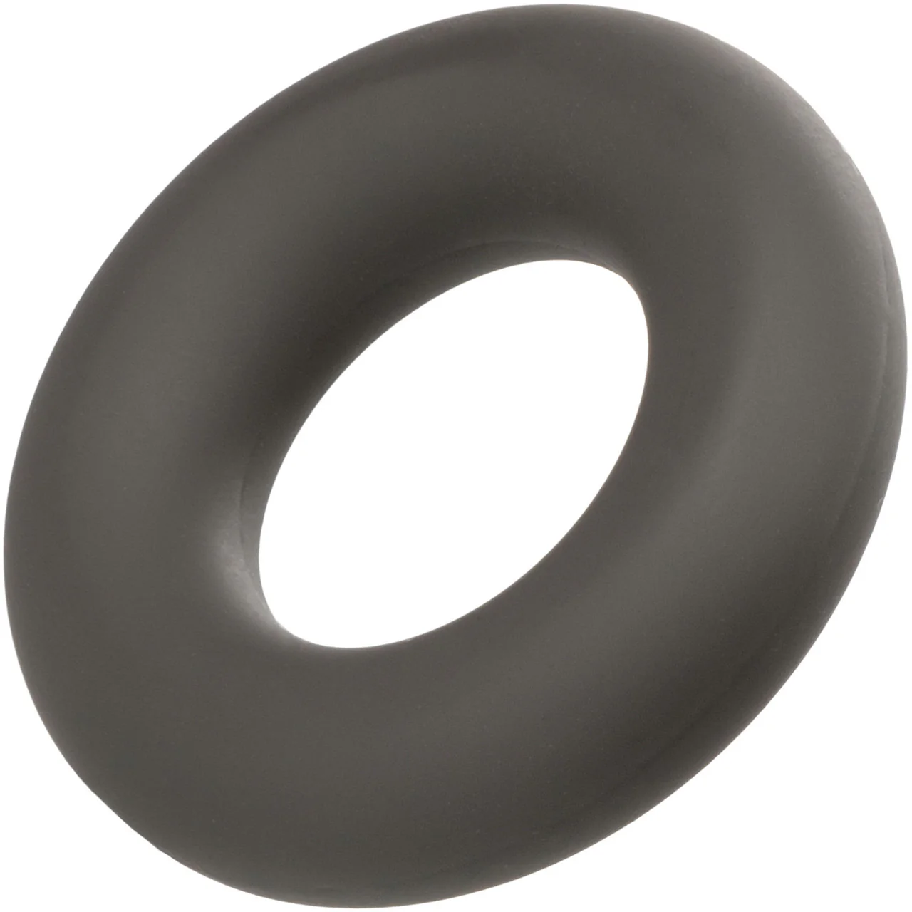 Alpha Liquid Silicone Prolong 2 Piece Cock Ring Set By CalExotics - Black & Gray - Image 5
