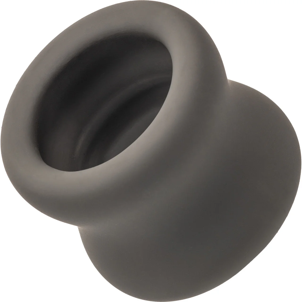 Alpha Liquid Silicone Scrotum Ring By CalExotics - Gray - Image 3