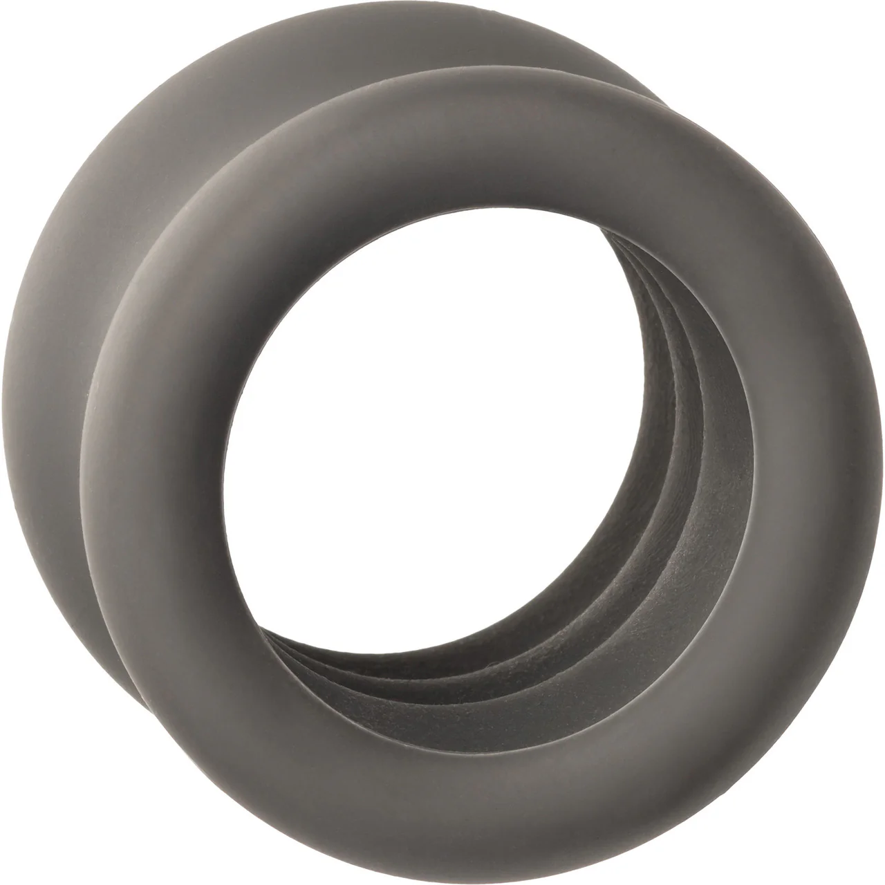 Alpha Liquid Silicone Scrotum Ring By CalExotics - Gray - Image 4