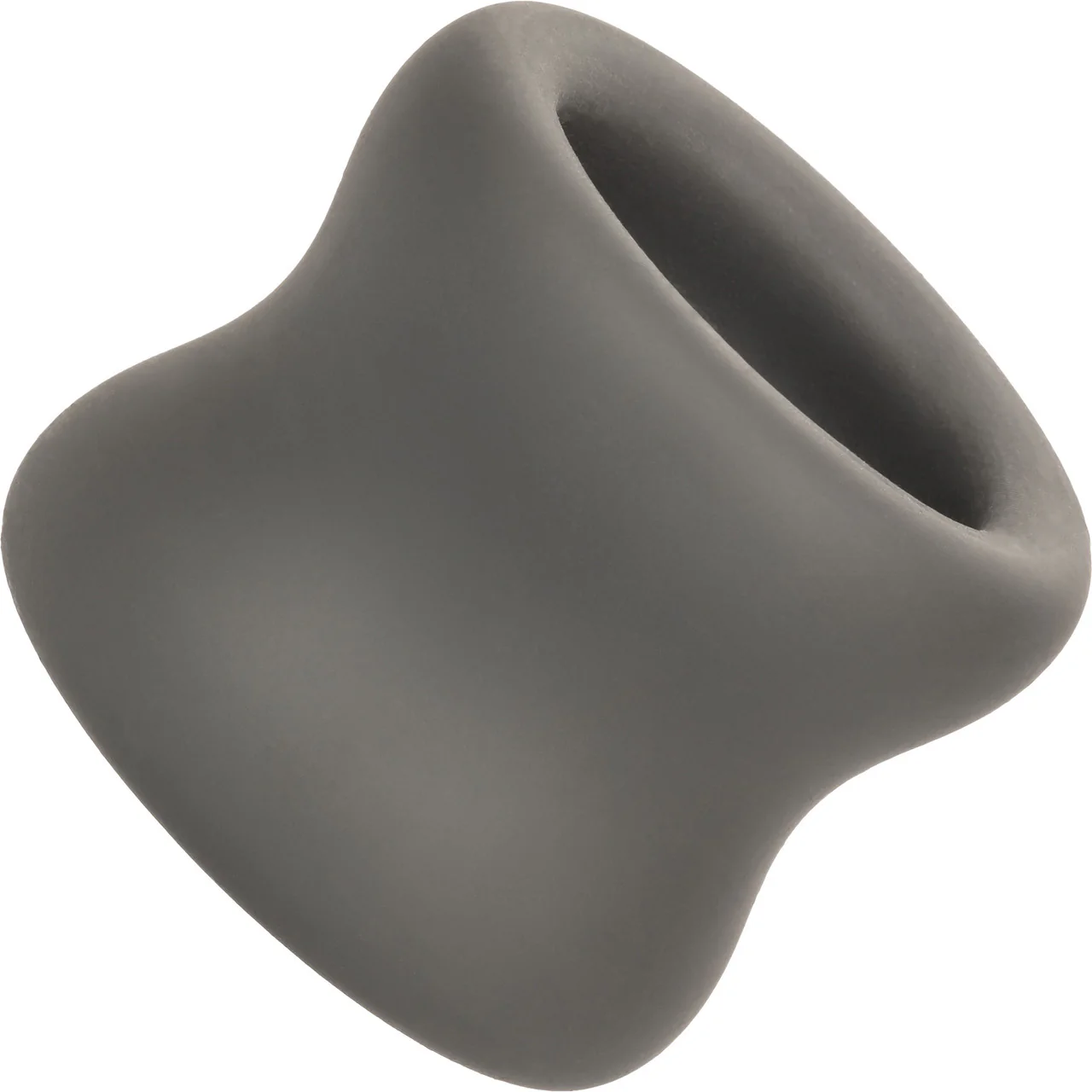 Alpha Liquid Silicone Scrotum Ring By CalExotics - Gray - Image 5