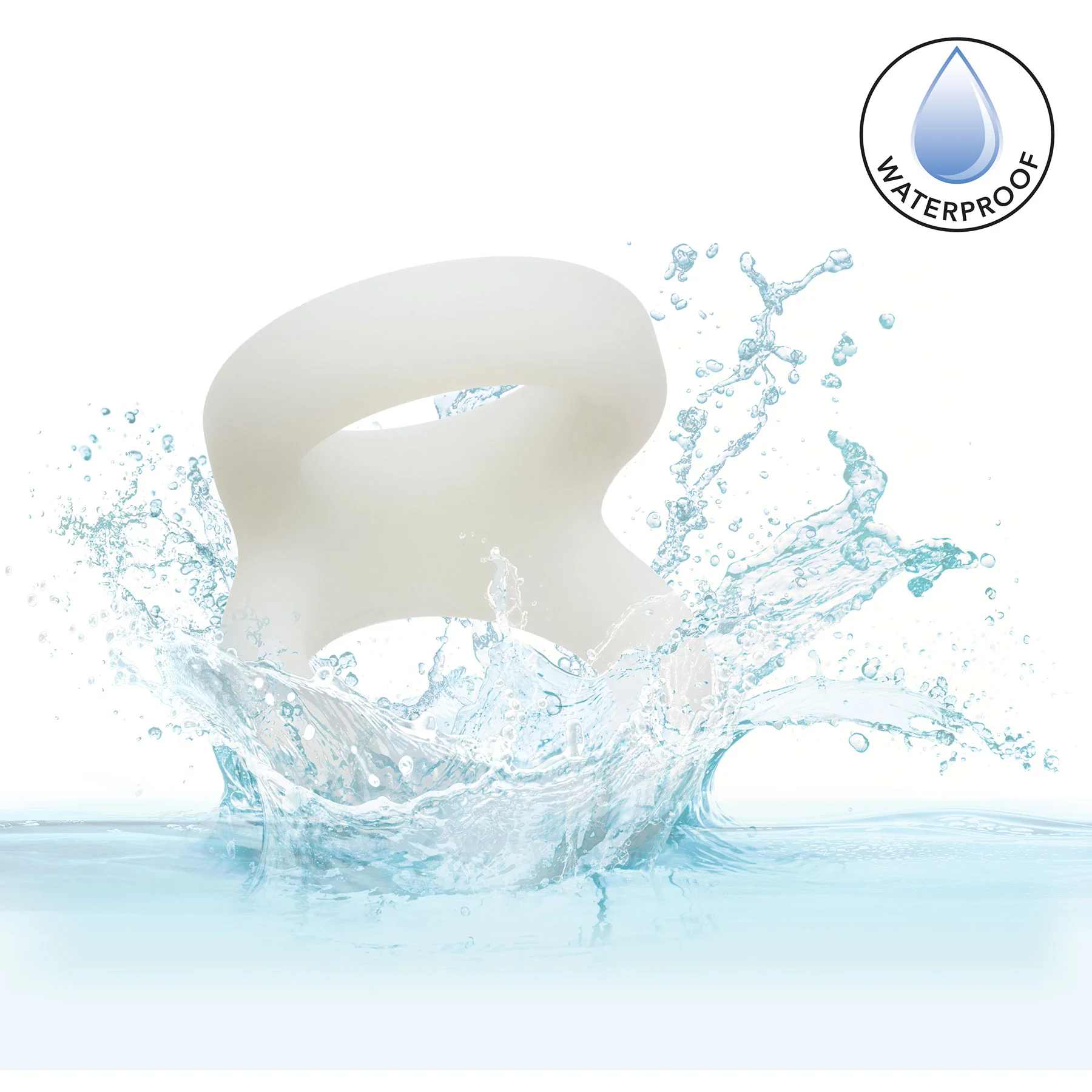 Alpha Liquid Silicone Snug Tugger Cock Ring - Image 10