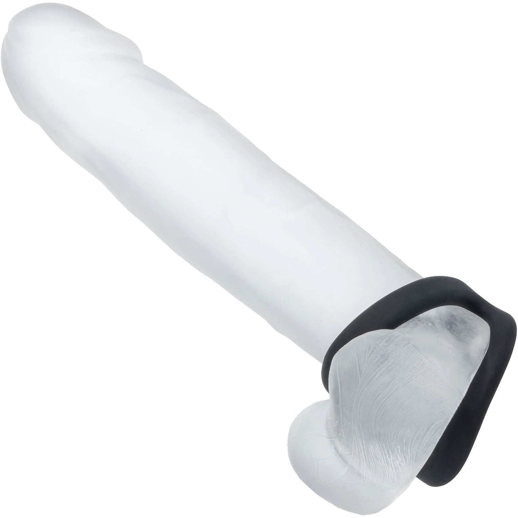 Alpha Liquid Silicone Snug Tugger Cock Ring - Image 2