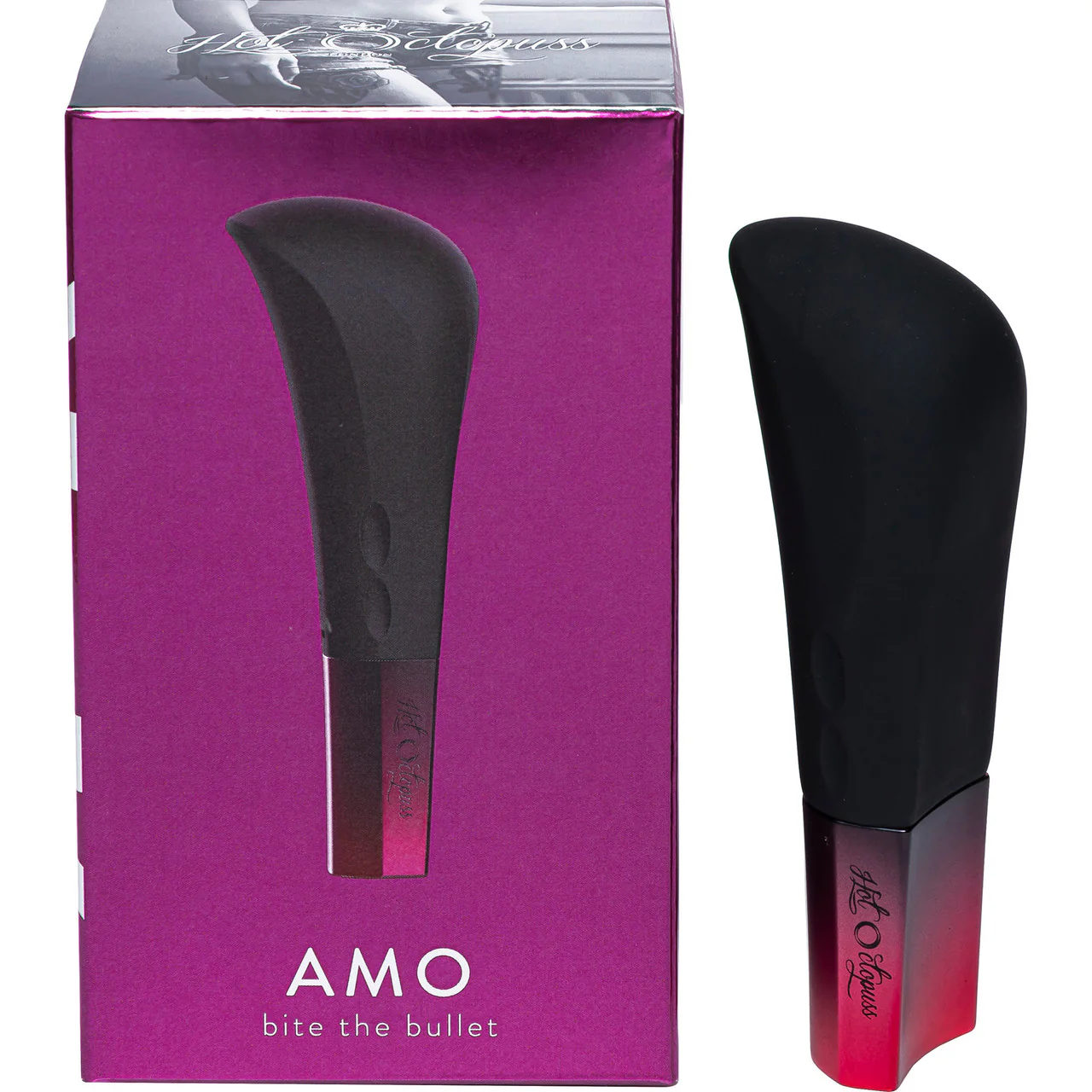 AMO Powerful Silicone Rechargeable Bullet Vibrator By Hot Octopuss - Image 6