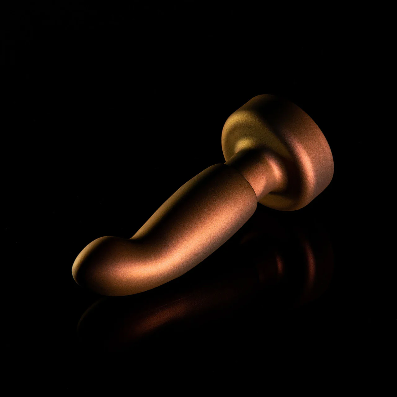 Anal Adventures Matrix Bionic Silicone Vibrating, Gyrating, Rotating Remote Butt Plug By Blush - Cosmic Copper - Image 13