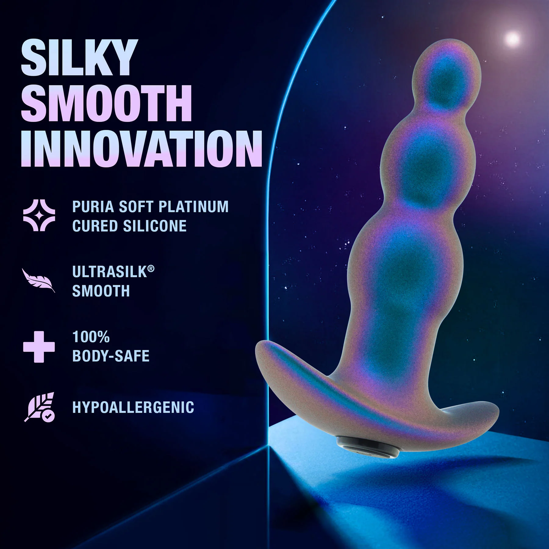 Anal Adventures Matrix Expedition Plug Vibrating Silicone Rechargeable Anal Plug By Blush - Image 10