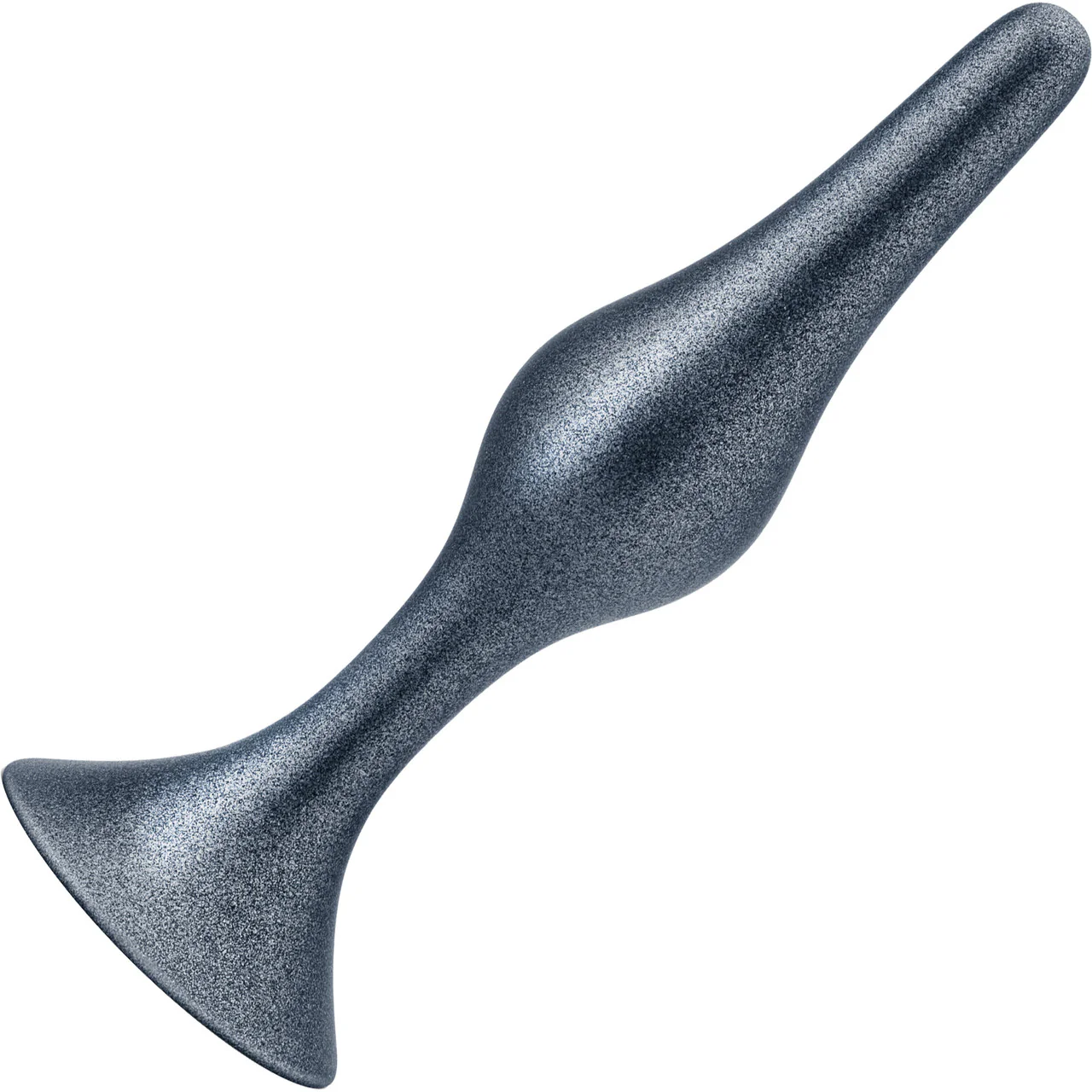 Anal Adventures Matrix Genesis 3-Piece Silicone Butt Plug Kit By Blush - Stellar Silver - Image 2