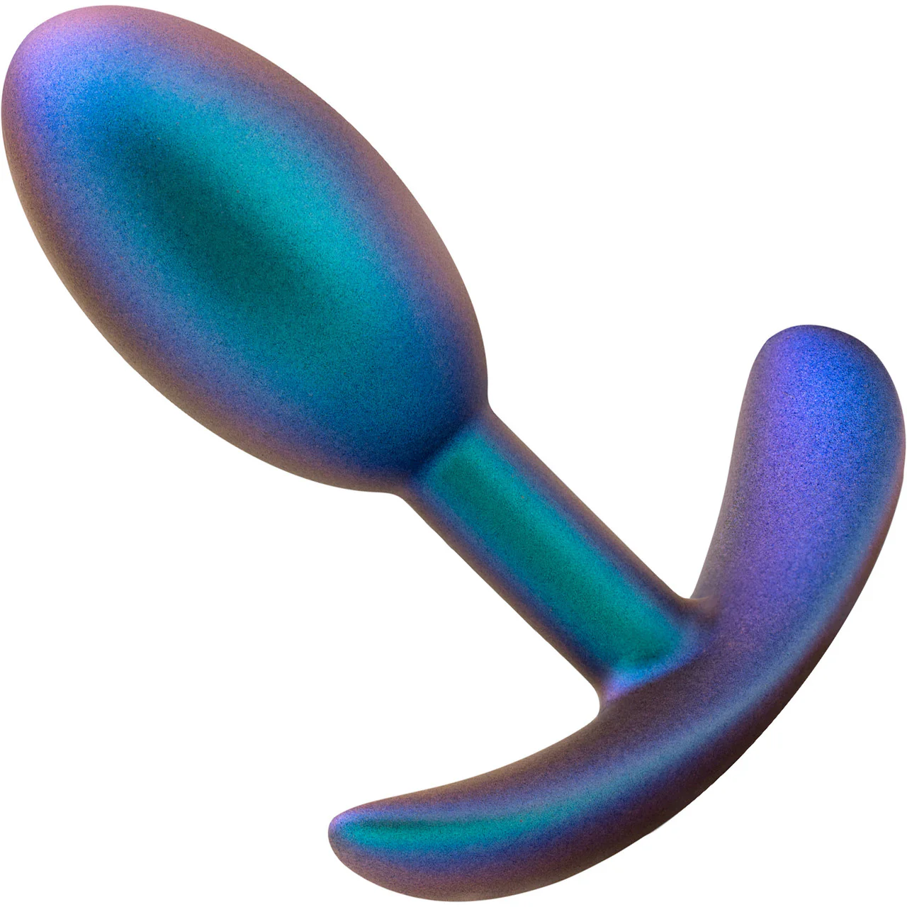 Anal Adventures Matrix Nebula Silicone Butt Plug By Blush - Lunar Blue - Image 2