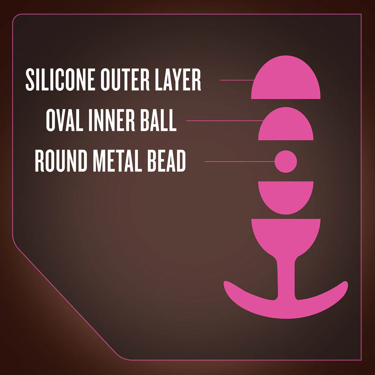 Anal Adventures Matrix Neutron Silicone Butt Plug By Blush - Cosmic Copper - Image 6