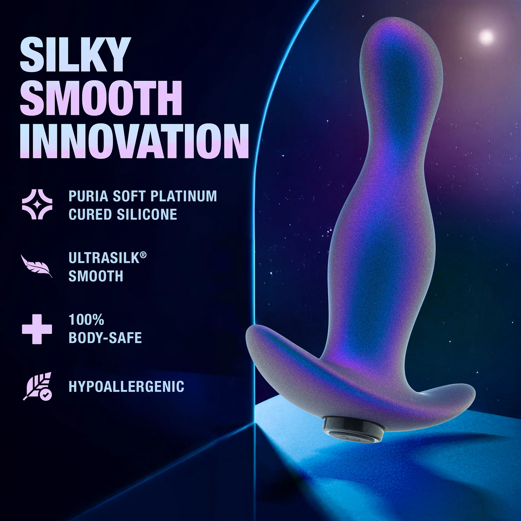 Anal Adventures Matrix Odyssey Vibrating Silicone Rechargeable Prostate Stimulator By Blush - Image 10