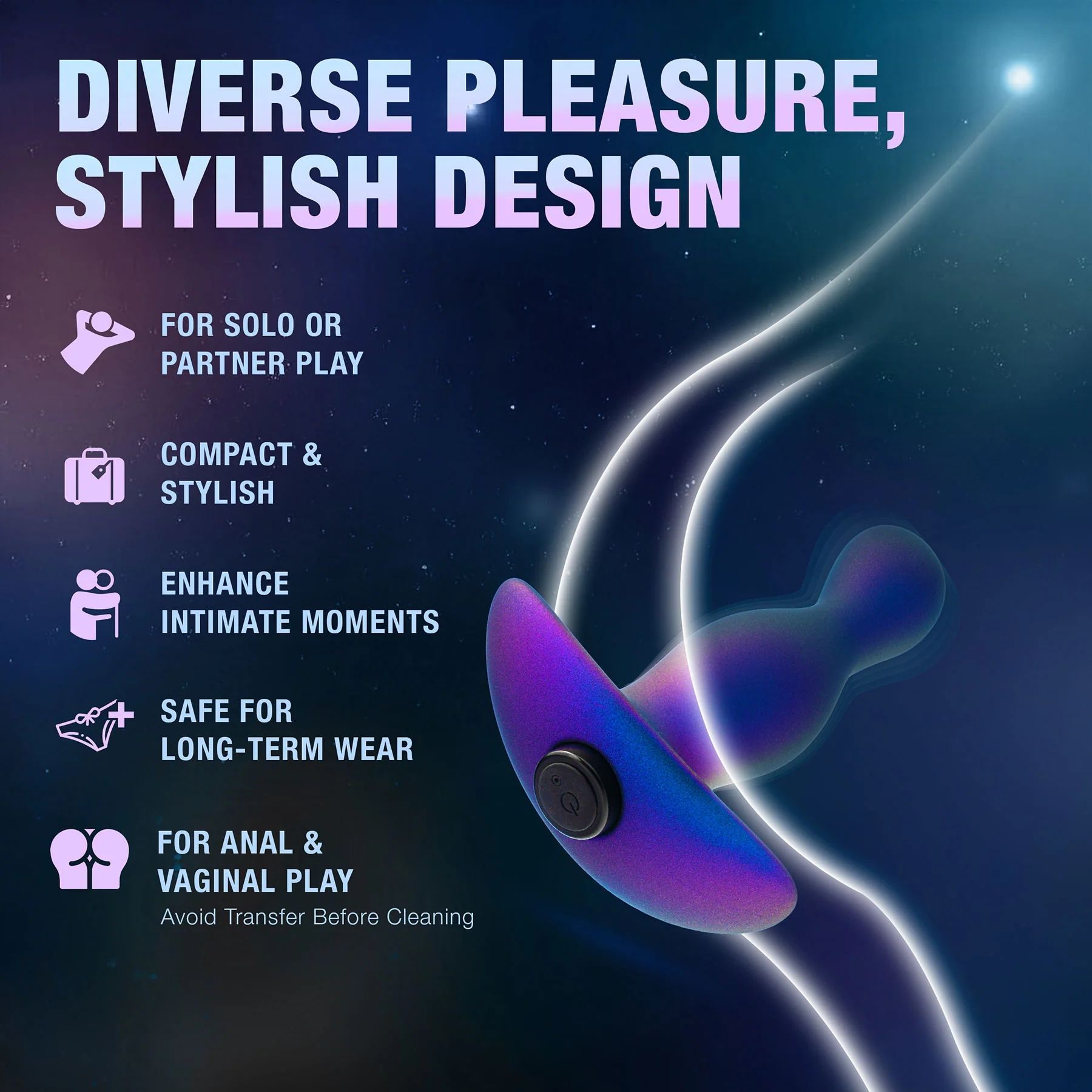 Anal Adventures Matrix Odyssey Vibrating Silicone Rechargeable Prostate Stimulator By Blush - Image 11