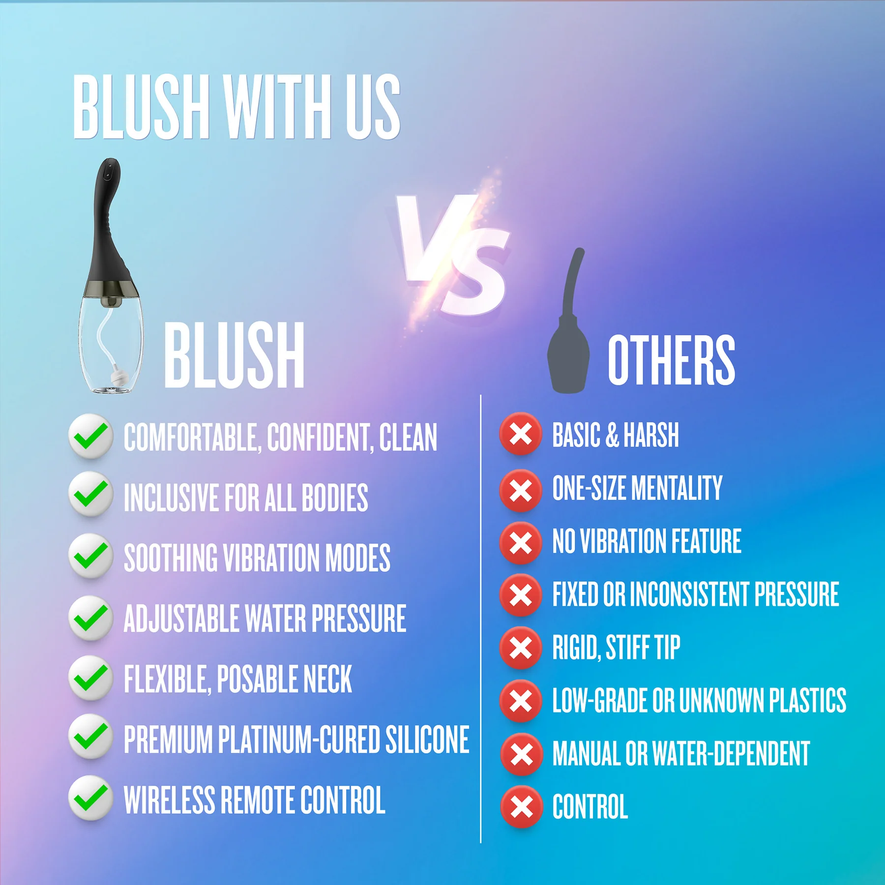 Anal Adventures Platinum Aqua Jet Premium Douche With Remote By Blush - Image 13