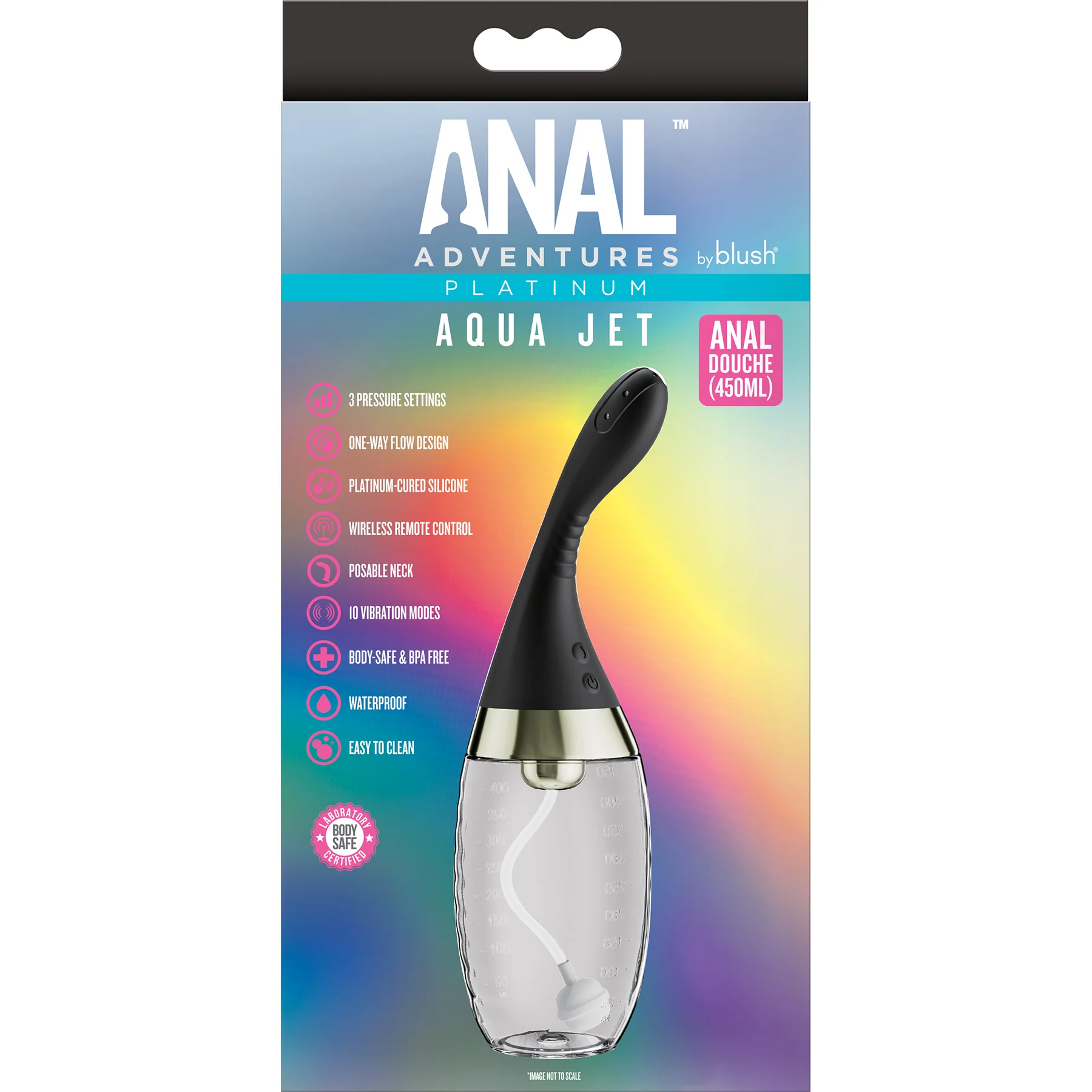 Anal Adventures Platinum Aqua Jet Premium Douche With Remote By Blush - Image 14