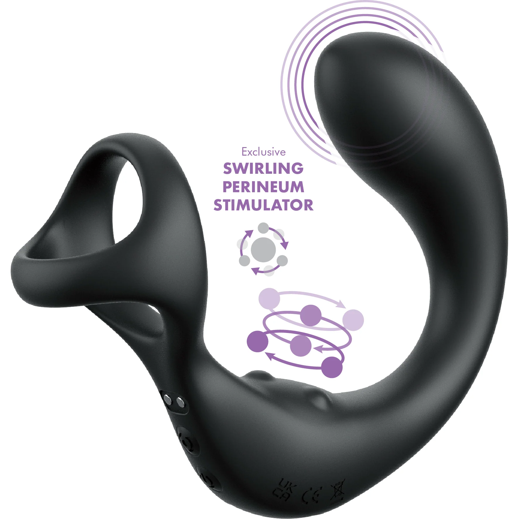 Anal Fantasy Elite Ass-gasm Taint-alizer Prostate Stimulator With Remote - Image 2