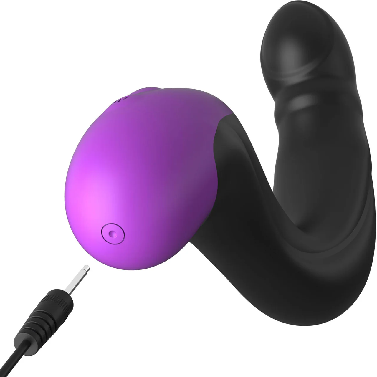 Anal Fantasy Elite Hyper-Pulse Rechargeable Silicone P-Spot Massager by Pipedream - Black - Image 3
