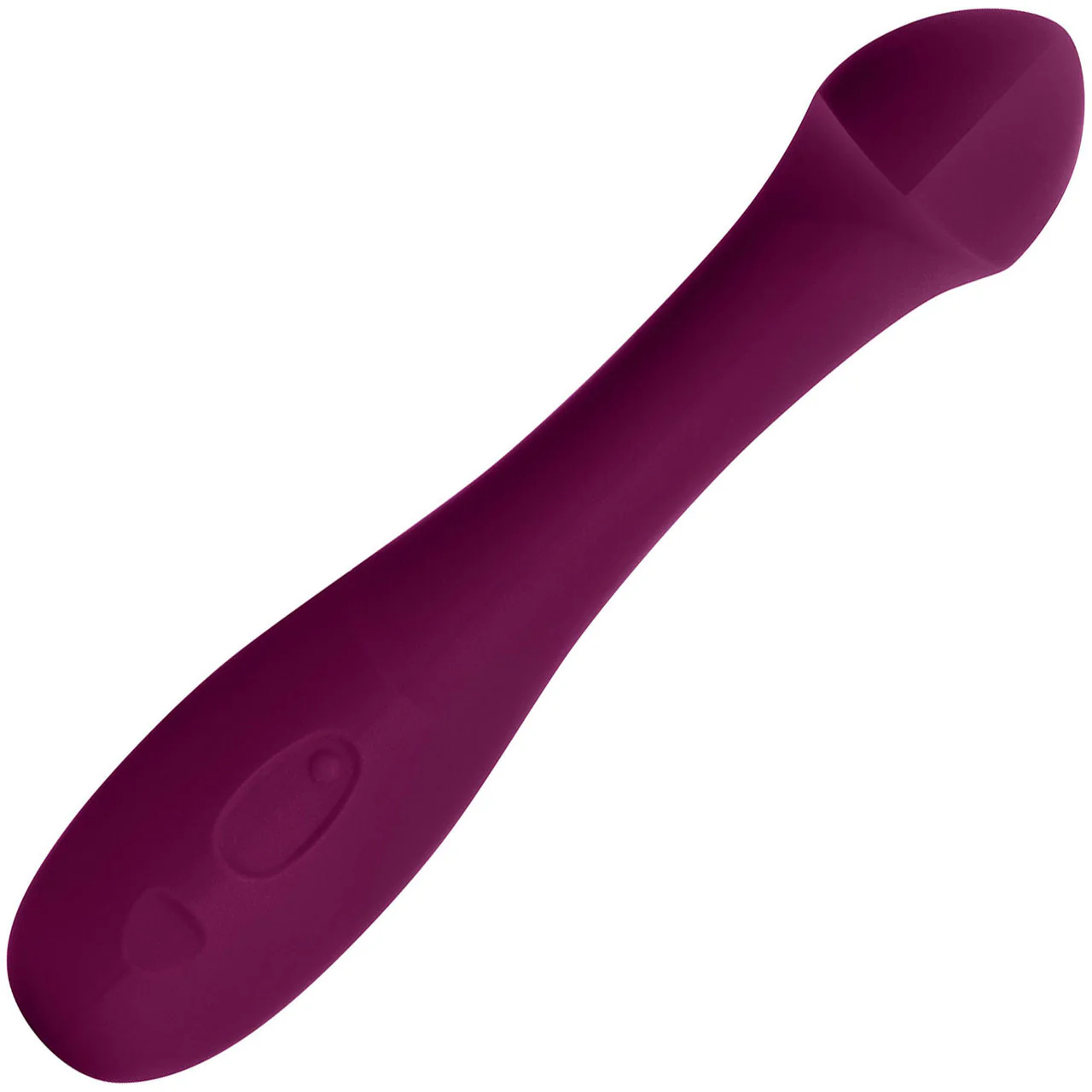 Arc G-Spot Vibrator - Silicone Waterproof Rechargeable Vibe By Dame - Plum - Image 3