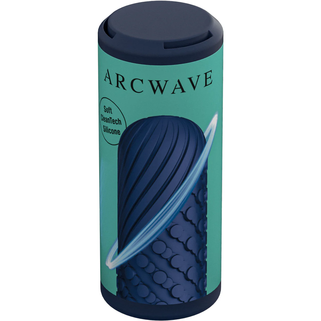 Arcwave Ghost Silicone Pocket Penis Stroker - Blue - Image 3