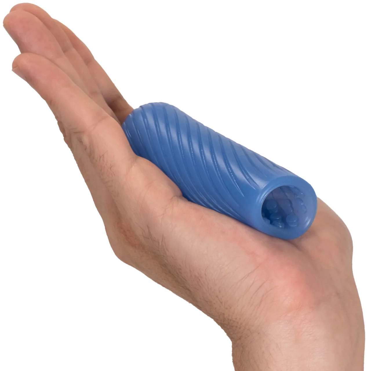 Arcwave Ghost Silicone Pocket Penis Stroker - Blue - Image 4