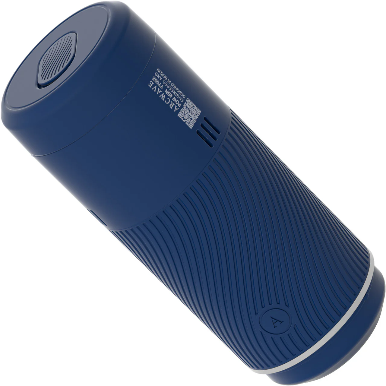 Arcwave POW Silicone Dual Entry Penis Stroker - Blue - Image 4